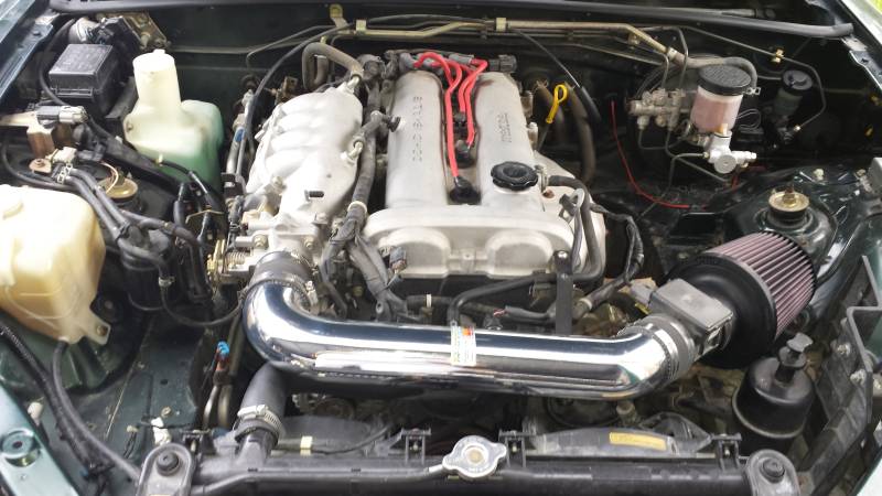 Engine bay...