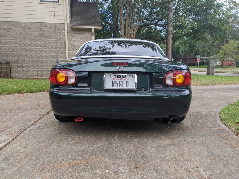 Freshly waxed