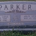 Headstone - Arlin Gene (1934- ) & Glenna Gayle (1935-1996) Parker
