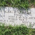 Headstone - Carl Kisinger (1892-1965) Veteran Marker
