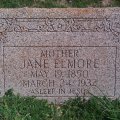 Headstone - Emily Jane Narramore Elmore (1850-1932)