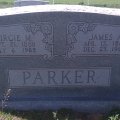 Headstone - James (1882-1969) & Virgie (1888-1985) Parker