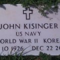 Headstone - John Kisinger (1926-2003) Veteran Marker