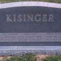 Headstone - John Young (1889-1973) & Ethel May Bench(1894-1987) Kisinger