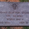 Headstone - Johnny Clifton Shumate (1924-2007) Veteran Marker