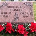 Headstone - Mitchel Don Kisinger (1956-1976)