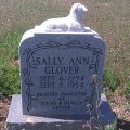 Headstone - Sally Ann Glover (1954)