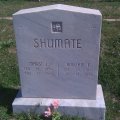 Headstone - William F (1857-1922) and Mary J (1854-1934) Shumate