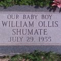 Headstone - William Ollis Shumate (1955)
