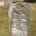Headstone - John Hamel (1836-1891).