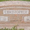 Headstone - John Reagan (1908-1989) & Myria (1913-2007) Christopher