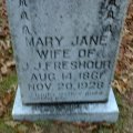 Headstone - Mary Jane Freshour (1861-1928)