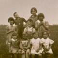 19xx John Kisinger, JoAnne Berry, Dorris Juanice Kisinger, Carl Kisinger, Frances Berry, Helen & John Berry, Shirley & Gloria Kisinger
