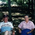 2002-05-27 Ernest & Gloria Dean at Pulley Lake House