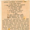 Apple Butter Pumpkin Pie