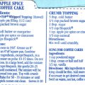 Apple Spice Coffee Cake