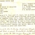 Apricot Banana Coffee Cake with notes