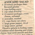 Avocado Salad