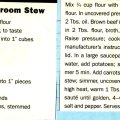 Beef and wild mushroom stew