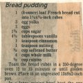 Bread Pudding 1