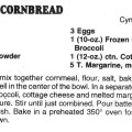 Broccoli Cornbread - Cynthia Isaacks Bell