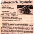 Butterscotch Haystacks