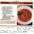 Cabbage and Beef Soup