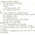 Cherry Blinks Cookies