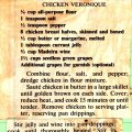 Chicken Veronique - Betty Beske