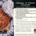 Chicken-n-Cheese Casserole - Weight Watchers