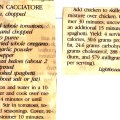 Chickene Cacciatore - Betty Manente