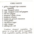 Chili Sauce