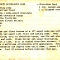 Chocolate Applesauce Cake - Christine Rost
