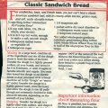 Classic Sandwich Bread
