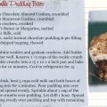 Cookie Crumble Pudding Bars
