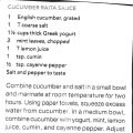 Cucumber Raita Sauce