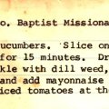 Cucumber Salad - Beth Glen