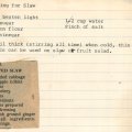 Dressing for Slaw