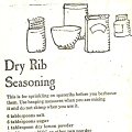Dry Rib Seasoning