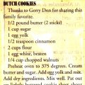 Dutch Cookies