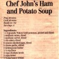 Ham and Potato Soup 1