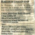 Hungarian Goulash Soup