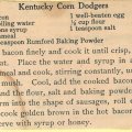 Kentucky Corn Dodgers