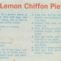 Lemon Chiffon Pie