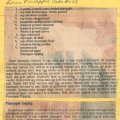 Luau Pineapple Cake Roll
