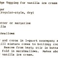 Marshmallow Fudge Topping