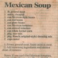 Mexican Soup