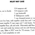 Milky Way Cake
