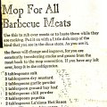 Mop for all BBQ meats