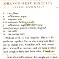 Orange Zest Biscuits